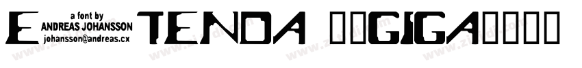 Extenda 60Giga字体转换